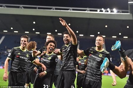 Chelsea vô địch Premier League sớm 2 vòng đấu.